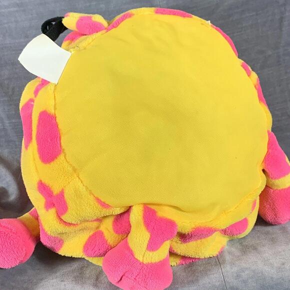 Tummy Stuffers Wild Ones Yellow Pink Giraffe Plush Stuffed Animal Toy Jay @ Play - Picture 7 of 10